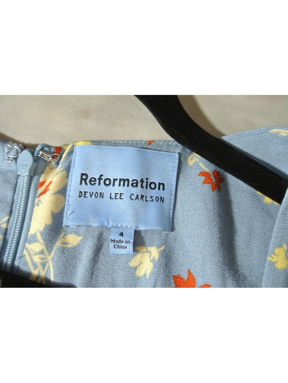 NEW REFORMATION x Devon Lee Carlson Cher Sleeveless Minidress Sz 4 #MD2187 - Picture 6 of 8